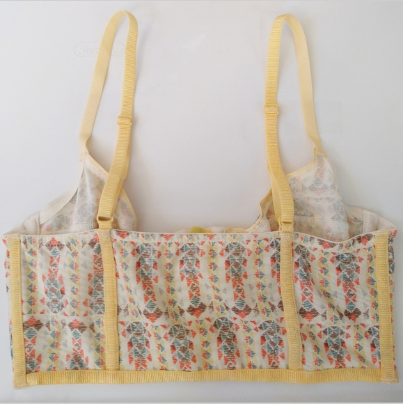 Free People Intimately | Longline Corset Bralette with Boning | Size 32C - Picture 8 of 14